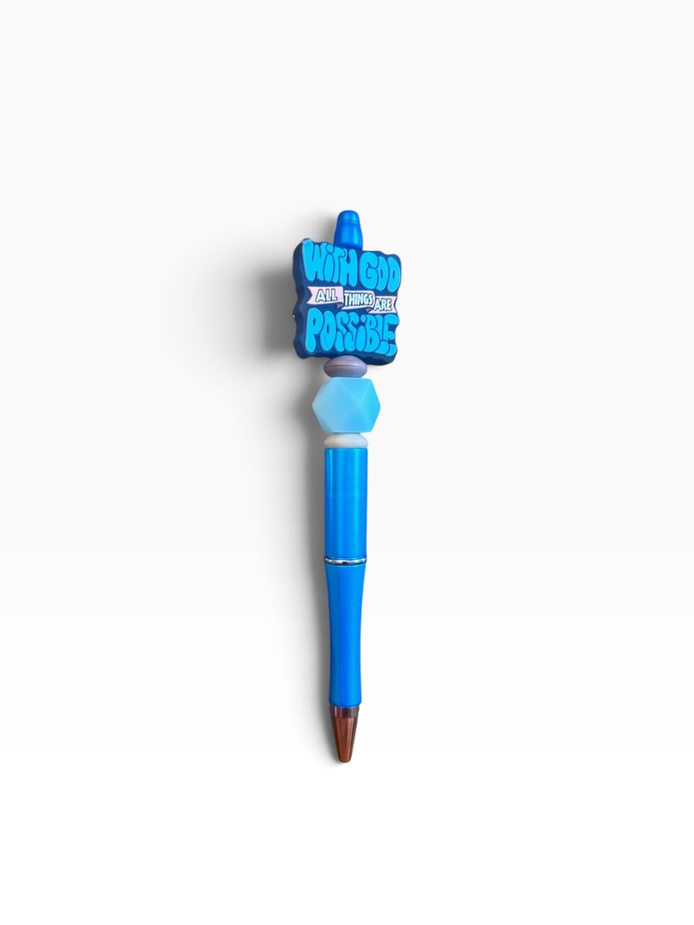 With God All Things Are Possible Handcrafted Pen